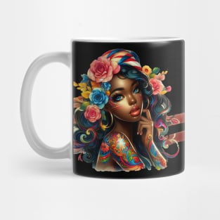 American Beauty, Beauty With Roses | Catsie Cat Mug